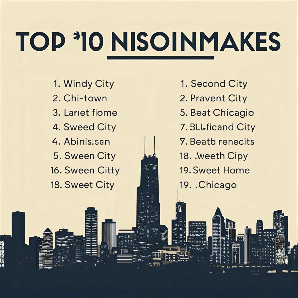 Chicago Nicknames