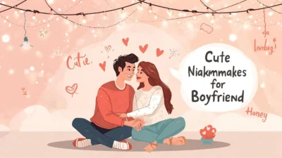 Cute Nicknames for Boyfriend