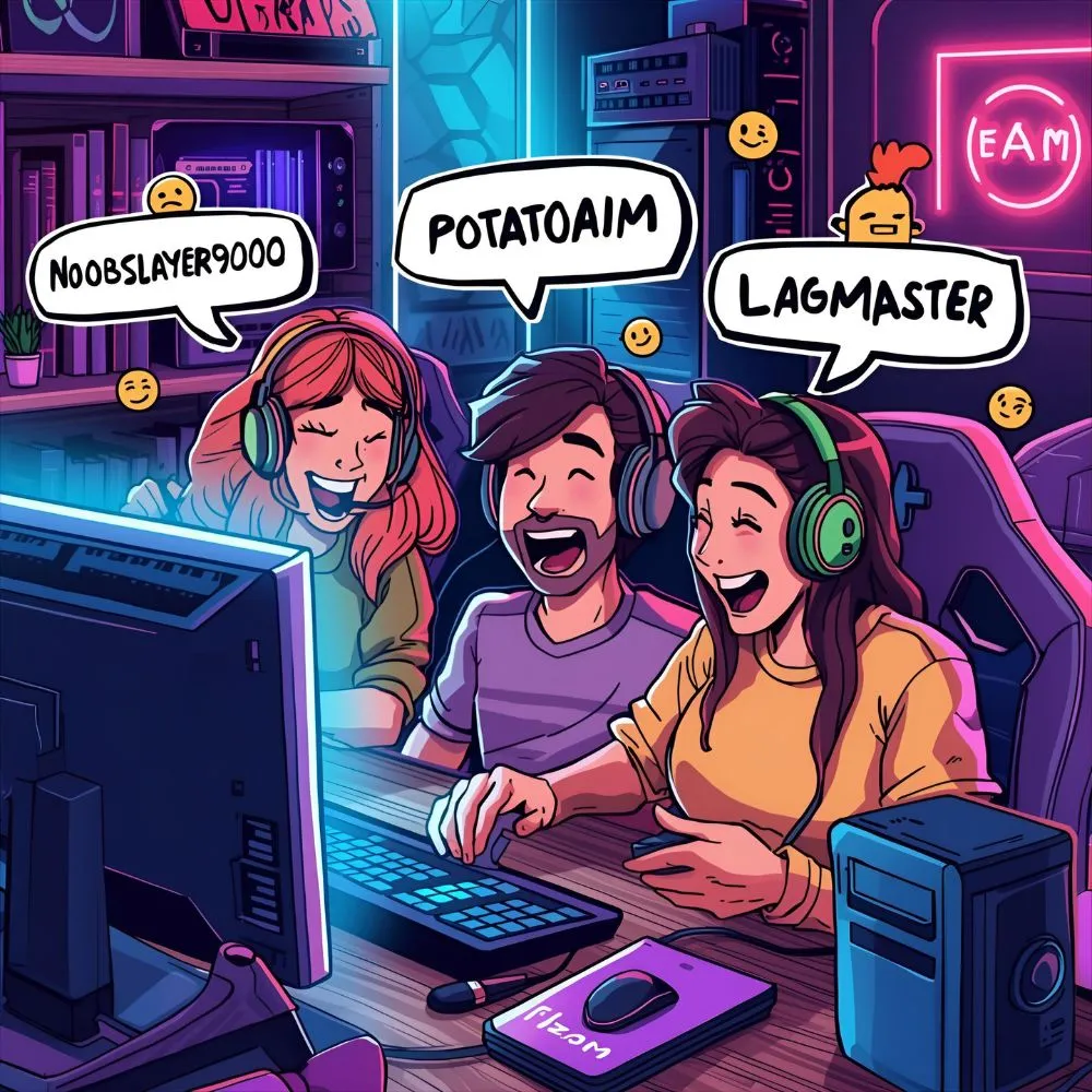 Funny Gaming Nicknames