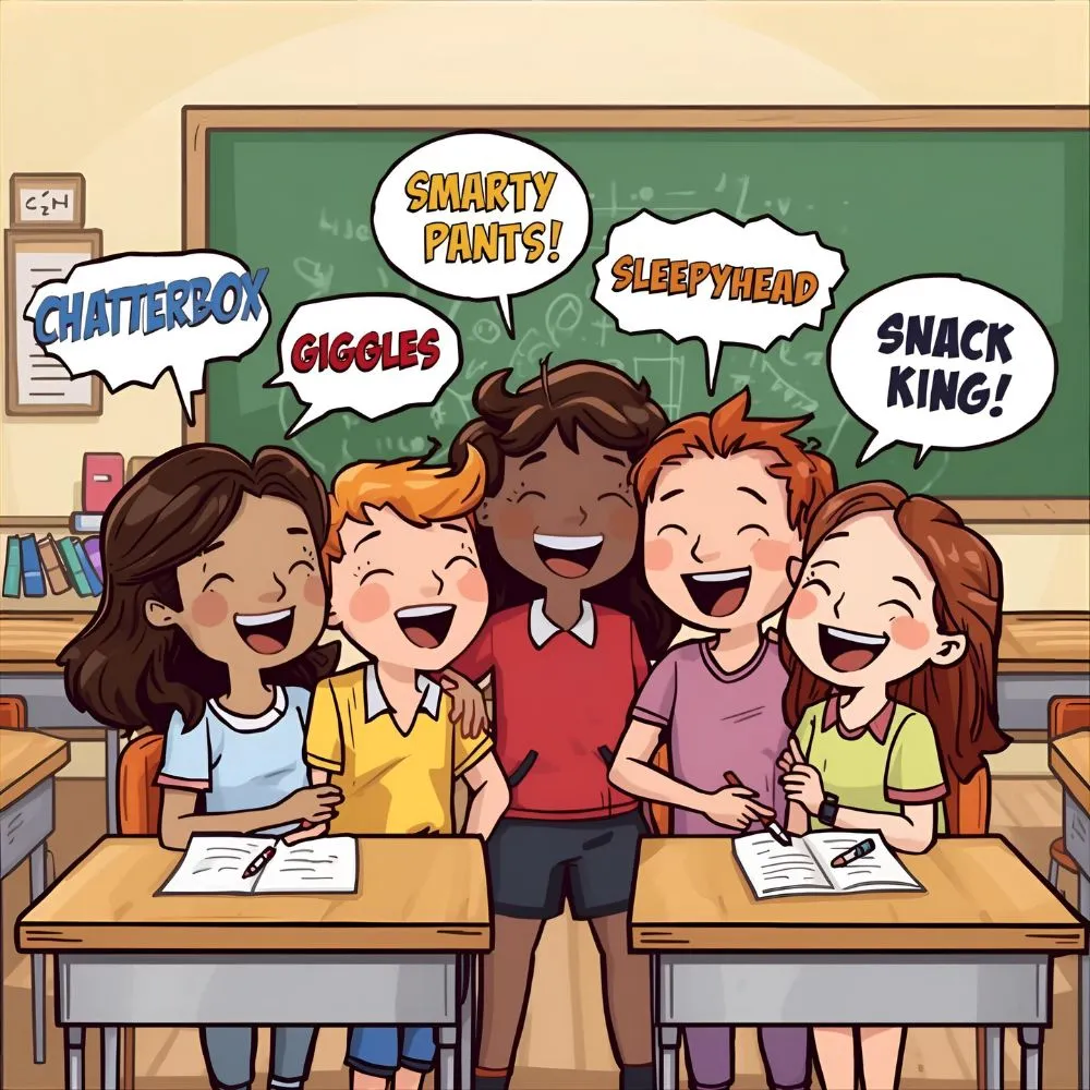 Funny Nicknames for School Friends