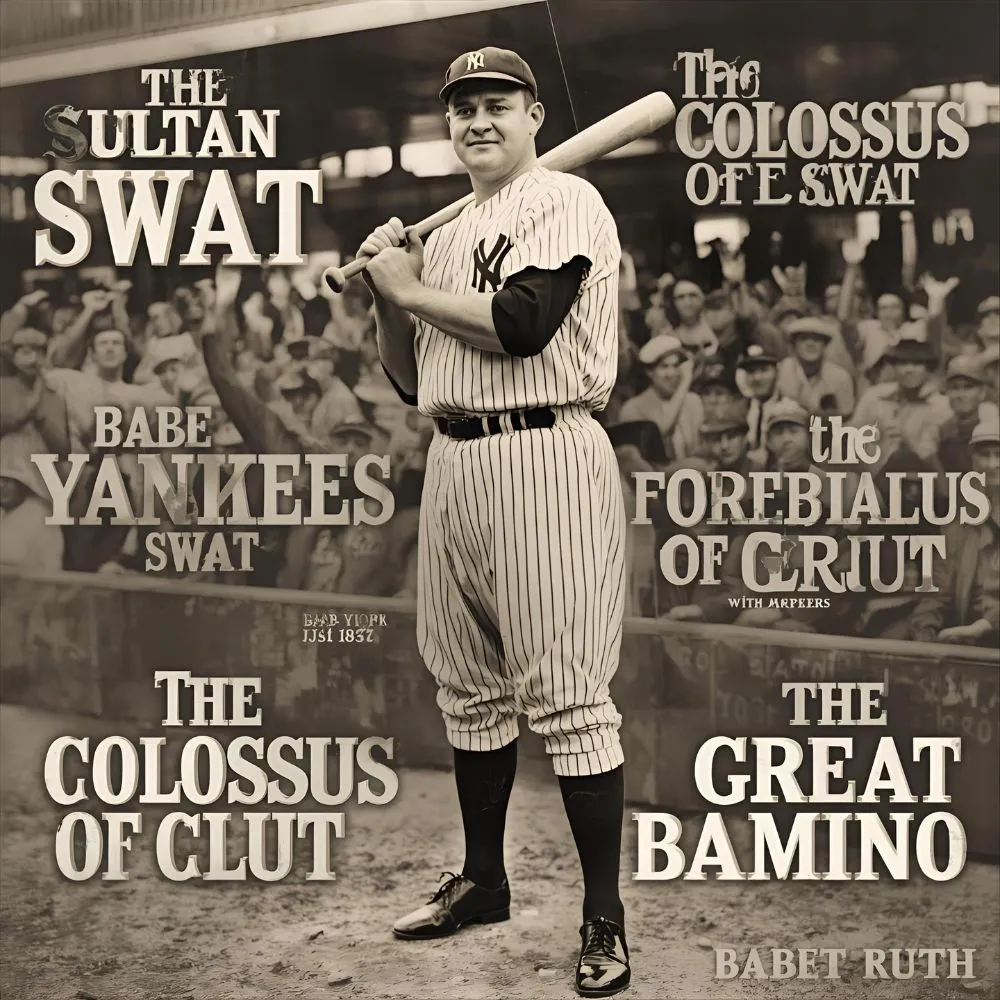 Legendary Babe Ruth Nicknames That Cemented His Legacy