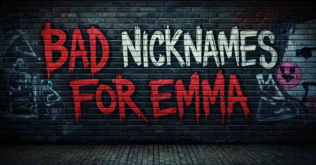 Bad Nicknames for Emma 