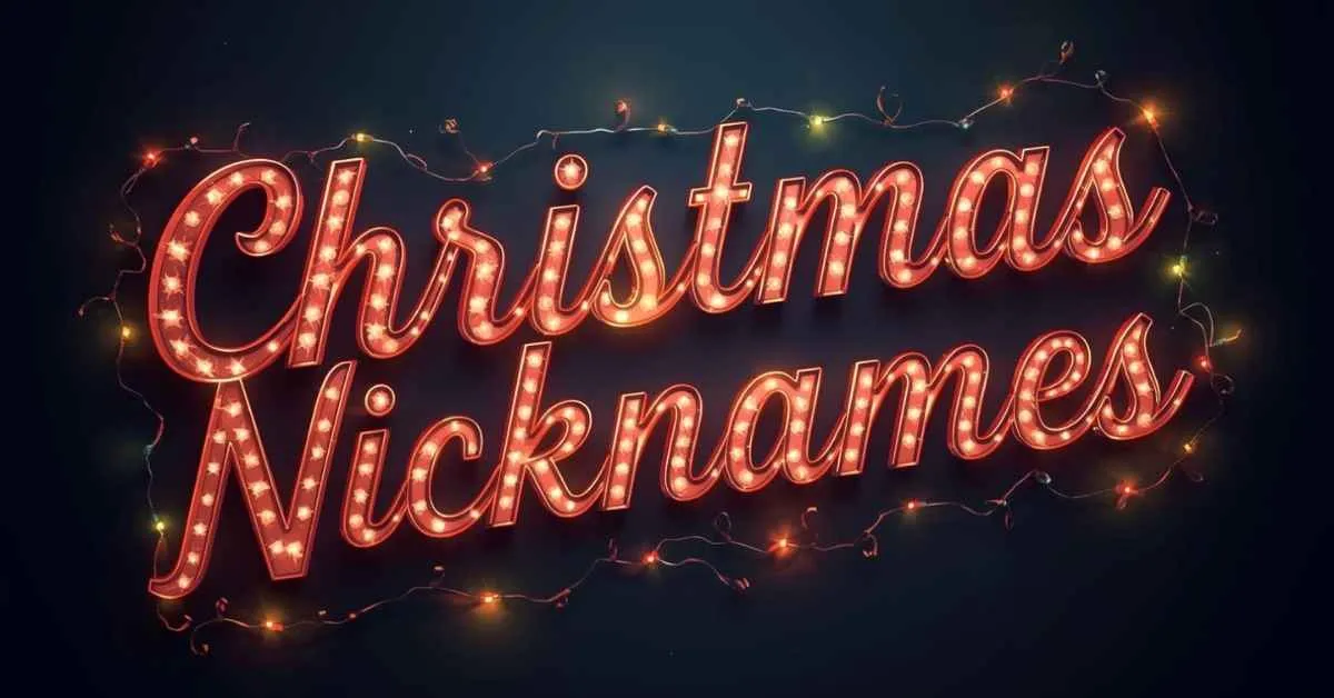 Christmas Nicknames
