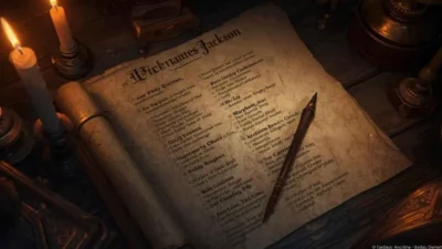 Nicknames for Jackson