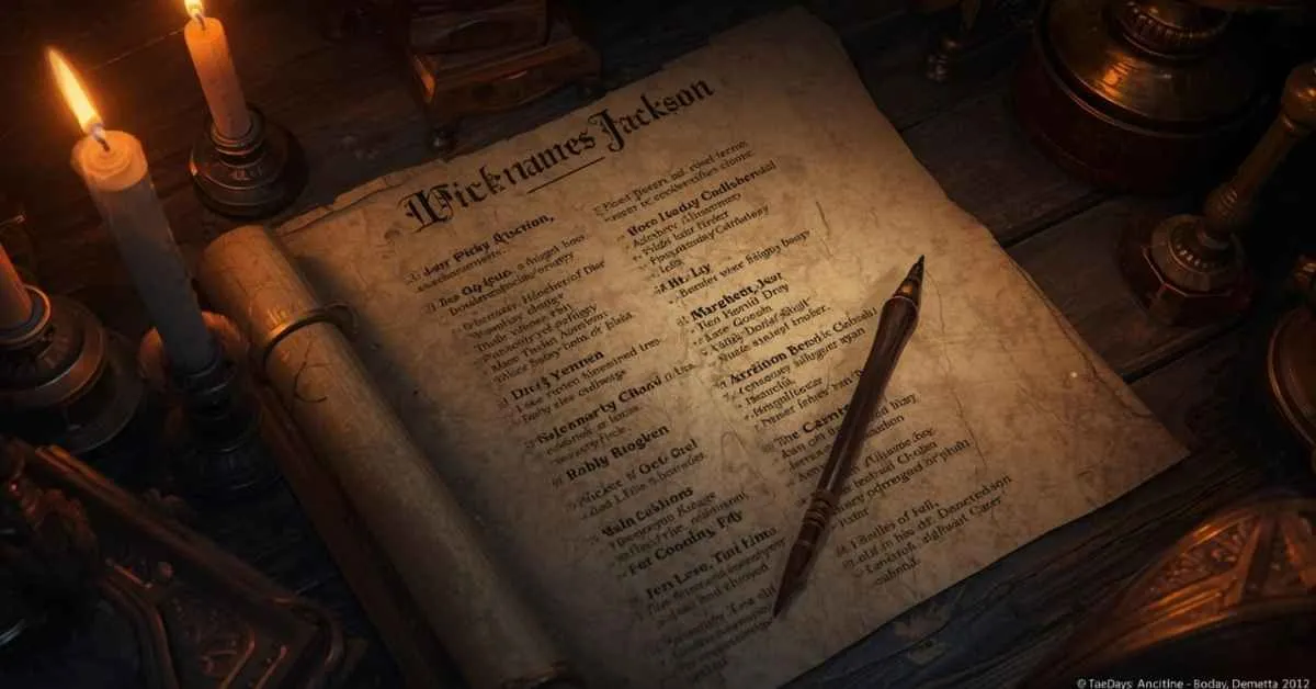 Nicknames for Jackson