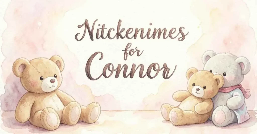 cute-nicknames-for-connor