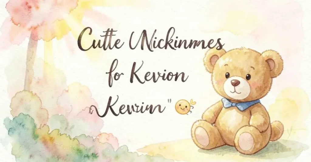 Cute Nicknames for Kevin 
