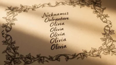 Nicknames for Olivia