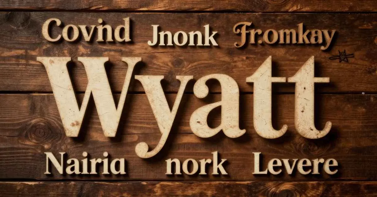 Nicknames for Wyatt