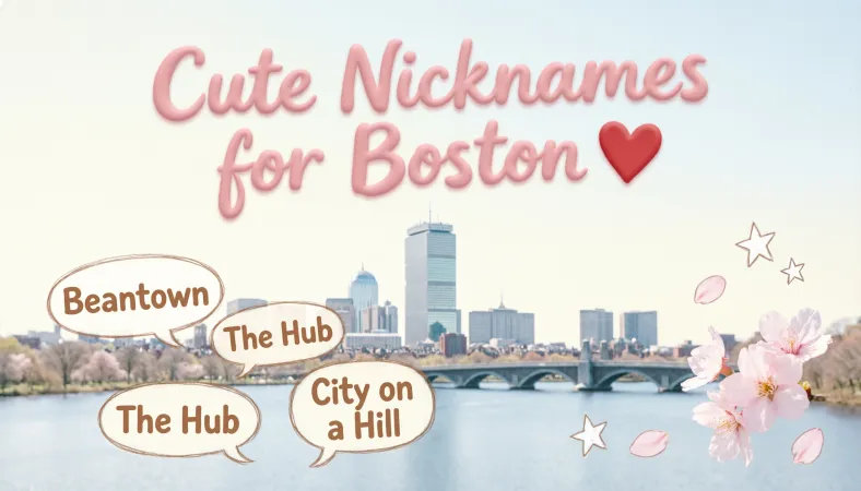 Cute Nicknames for Boston 