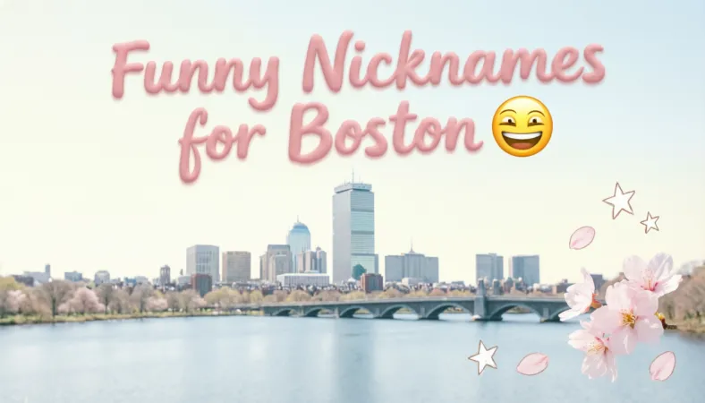 Funny Nicknames for Boston 