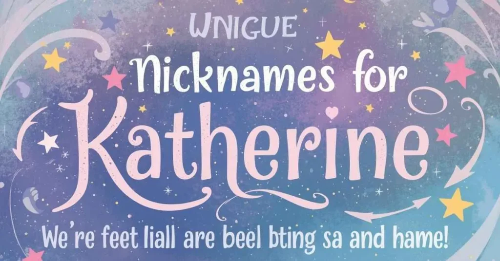 Unique Nicknames for Katherine