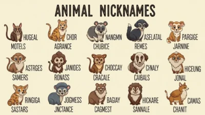 Animal Nicknames
