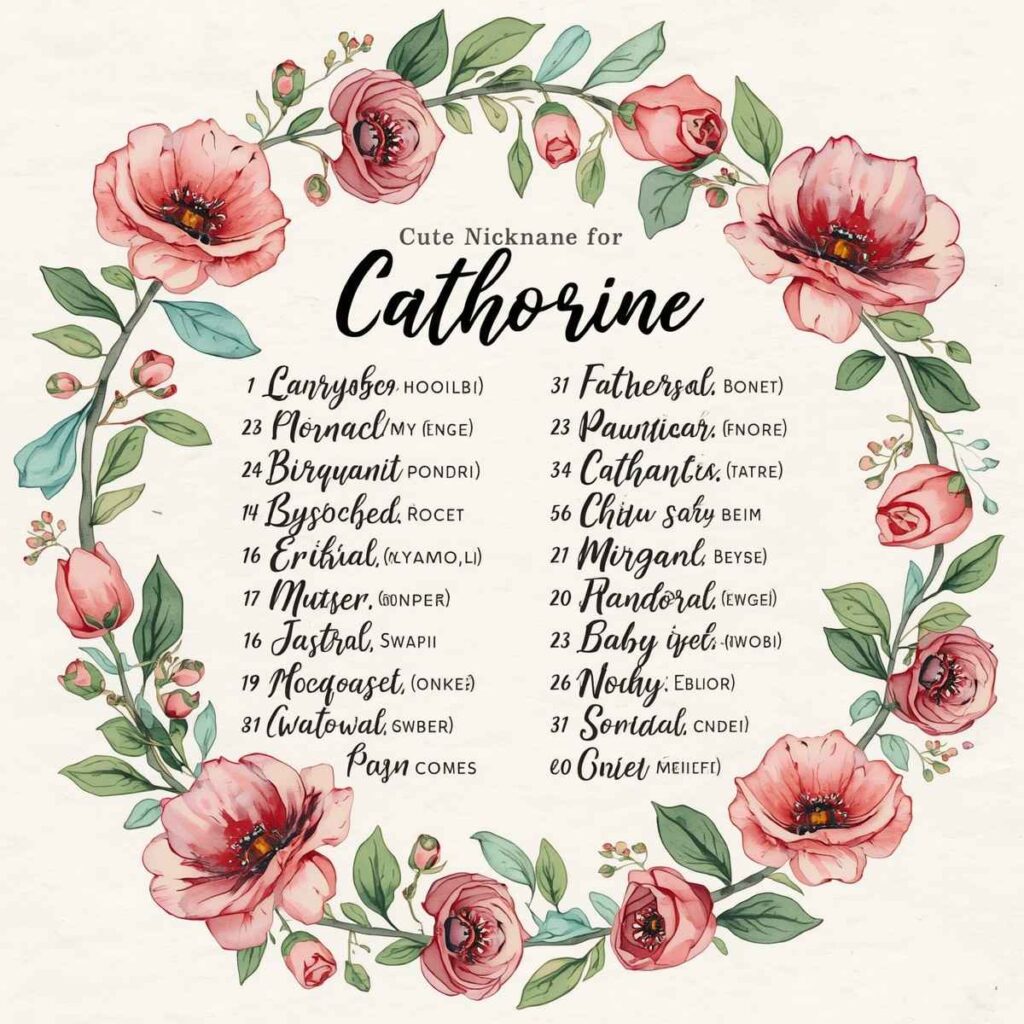 Cute Nicknames for Catherine 