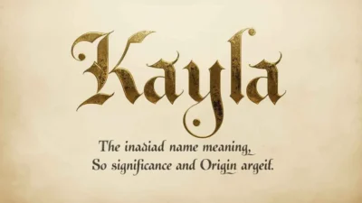 Kayla Name Meaning