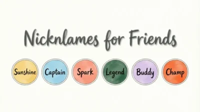 Nicknames for Friends