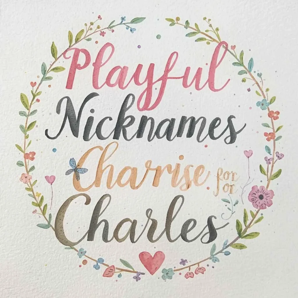 Playful Nicknames for Charles 
