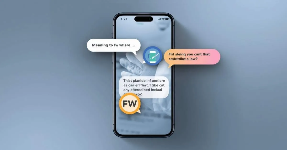 FW Meaning in Text