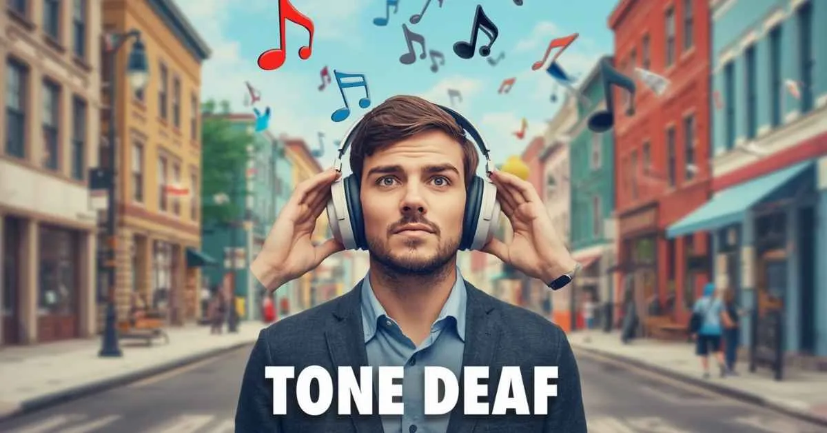Tone Deaf Meaning