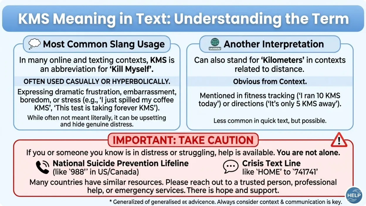 KMS Meaning in Text
