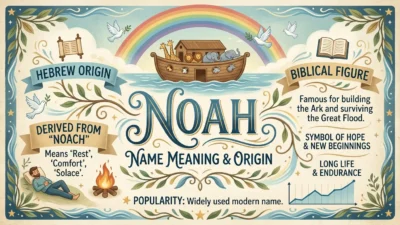 Noah Name Meaning