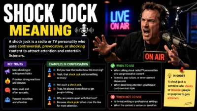 Shock Jock Meaning